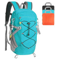 20L Hiking Backpack Lightweight Packable Daypack | Water-Repellent Nylon, Padded Straps, Dry-Wet Compartment, 2 Bottle Pockets, Reflective Strip, Hiking Camping Travel, Blue - color: Blue