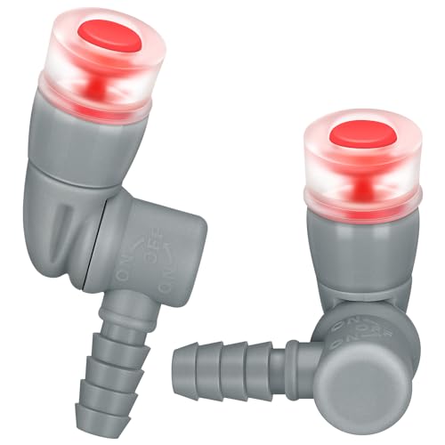 2 Pcs Bite Valve Replacement Bite Valve Nozzles - color: beige