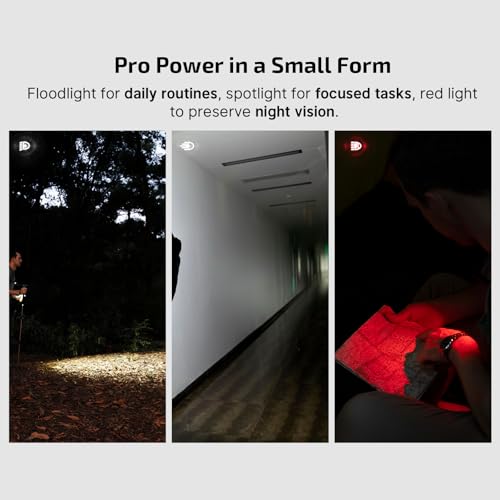 OLIGHT Oclip Pro Rechargeable EDC Clip-on Flashlight, Orange - color: Orange