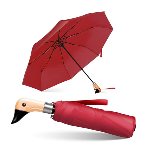 Compact Travel Umbrella - Mini Umbrella for Purse, Small Lightweight & Tiny Design Perfect for Parasol Outdoor Sun & Rain Umbrellas (E-Green)