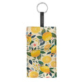 Tissues Purse Pocket Snap Button Enclosed Lemon Purse Tissue Holder with Hanging Rings Portable Travel Tissue Pouch for Daily Outgoing - color: Lemon