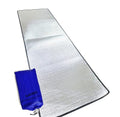 Camping Mat Insulated Sleeping Pad 78" x 39" Tent Floor Thermal Blanket | Reflecting Heat keep sleeping warm, Material Aluminum Foil and Foam, waterproof, ultralight, easy foldable, easy cleaning