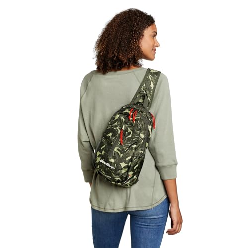 Eddie Bauer Stowaway Packable Sling Bag | Travel | Outdoor | Lightweight | Compact | Ripstop Nylon, Lilac-10L - color: Lilac