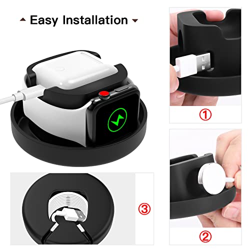 MoKo Storage Box Compatible with Apple Watch Series 9/8/7/6/5/4/3/2/1/SE - color: Taro Purple