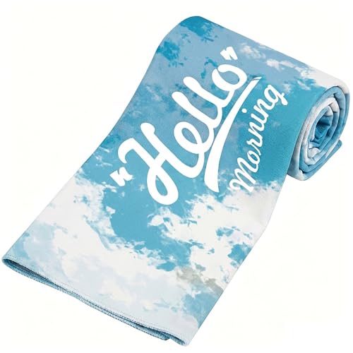 Microfiber Cooling Towel 12" x 40" - Instant Cooling Neck Wrap | Soft Breathable Chilly Ice Towel, Quick-Dry Sweat-Wicking Reusable Towel for Hot Yoga, Gym, Running, Workout, Beach, Hiking