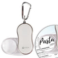 OttLite Pocket LED Magnifier with Carabiner Clip, White | 3.5x Pocket LED Magnifier | Automatic On/Off | Carabiner Clip Included - color: White