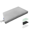 Shower Cushion, Non-Slip Air Fiber Bath Pad, Grey - color: Gray