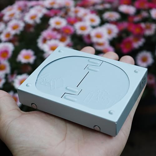 Foldable Camping Stove,Portable Solid Fuel Stove,Compact Lightweight Backpacking Alcohol Stove,Collapsible Mini Camp Stove for Hiking Cooking Picnic Emergency Survival Outdoor Adventures