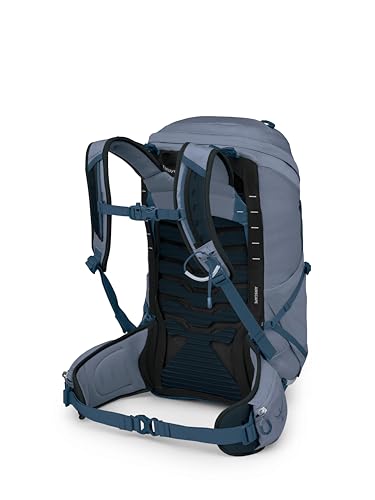 Osprey Tempest 26L Women's Lightweight Hiking Backpack, Blue OS - color: Anchor Blue/Atlas, size: 26L - Standard Fit