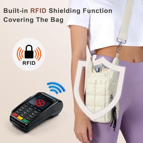 Water Bottle Holder with Adjustable Strap Bottle Sling Bag for Hiking - color: Beige