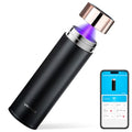 VSITOO S1 Lite 15oz Insulated Stainless Steel Self-Cleaning Water Bottle - color: Black, size: 15 Ounces