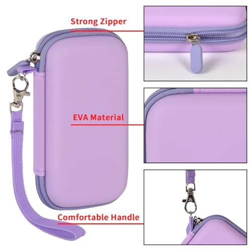 Power Bank Case for Anker MagGo 633/622/621/321 Portable Charger, Box Only - color: Purple, size: Medium