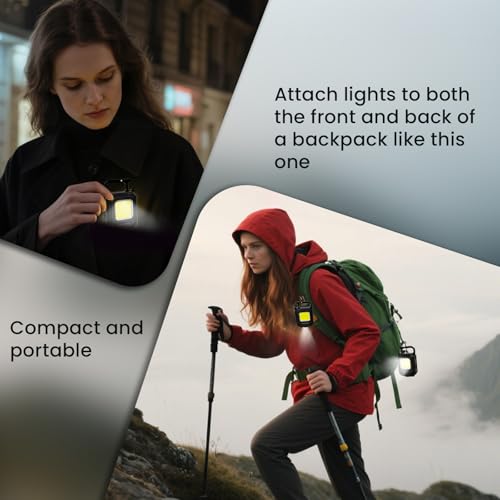 MAKDAK 4PC Cob Keychain Work Light EDC Rechargeable Foldable Keychain Flashlight,Bottle Opener,for Camping,Car Repair,Hiking,Repairing,Power Outrage,Pet Walking,Emergency - style: 4PC