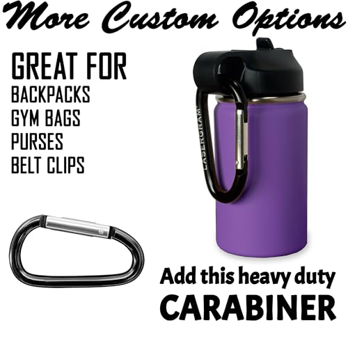 LaserGram Personalized 12oz Water Bottle, Soccer Player Man (Dark Purple) - color: Dark Purple, size: 12 Ounces