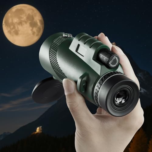 10x40 Compact & Portable Monocular Telescope for Hunting & Birdwatching for Outdoor Travel/Camping/Hunting - size: 104006