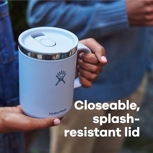 Hydro Flask Coffee Mug – Insulated Stainless Steel, Non Spill, Leak Resistant Travel Mug 12 Oz Shale Gray - color: SHALE GRAY, style: 12 Oz