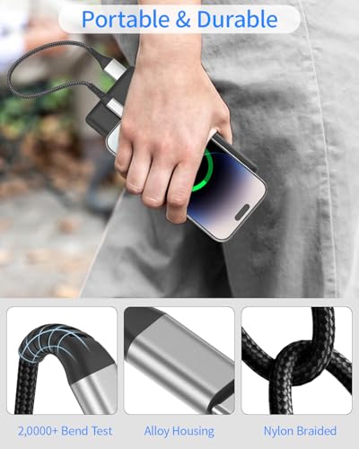 Short USB A to USB C Cable 1FT, 2 Pack USB A to Type C Fast Charging Cable | for Car iPhone 15 16 17 Pro Max, Samsung Galaxy S24 S23, Google Pixel, iPad Air Pro, Charging Station, Power Bank - size: 1 Feet, style: USB A to USB C