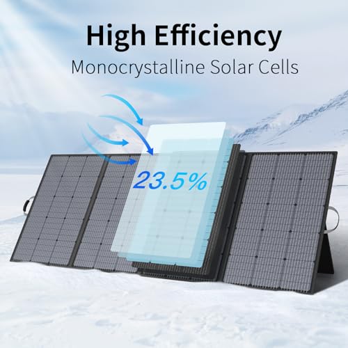 400W Portable Solar Panel Foldable Solar Charger for Power Station - size: 400W