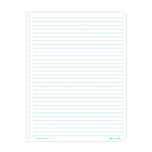 Rite in the Rain Weatherproof Side Spiral Notebook, 6.625" x 8.5", Yellow Cover, Universal Pattern, 2 Pack (No. 373-LGL2) - color: Yellow, style: Universal