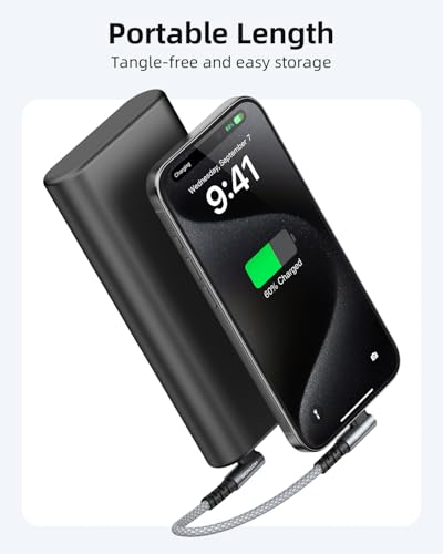 Right Angle USB C to USB C Cable 0.5FT 3Pack 65w - color: Grey and White, size: 0.5FT