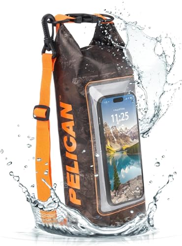 Pelican Marine IP68 Waterproof Dry Bag 2L w/Phone Pouch/Case - Hunter Camo - color: Hunter Camo - 2L, size: 2L