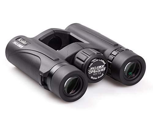 Kenko 8x26 Binoculars SG EX OP WP - Compact Binoculars with Japanese Engineering, Waterproof for Hiking & Cruise Ship - Ultra-Lightweight Wide View One-Hand Focus 122105 - style: 8x26