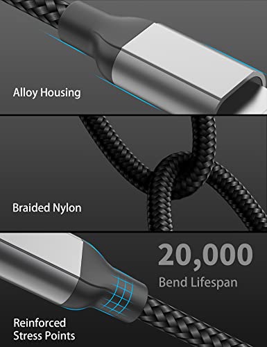 6inch USB-C to Lightning Cable 2Pack MFi Certified for iPhone 14/13/12 iPad - size: 6 Inch