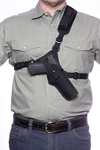 Diamond D Outdoors - Denali Chest Holster for SEMI-AUTO Pistols - up to 5”