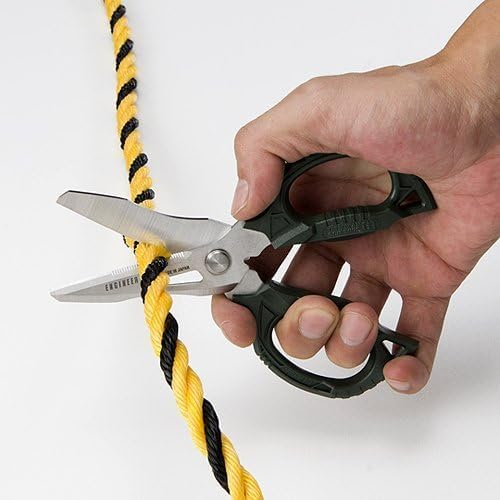 ENGINEER PH-55 6.3" Multipurpose Scissors, 4-in-1 Blades, Made in Japan