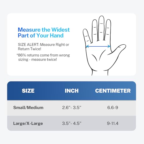 Thumb & Wrist Ice Pack Wrap, Long-Lasting Cold Compression for Pain Relief - size: S/M, style: Blue