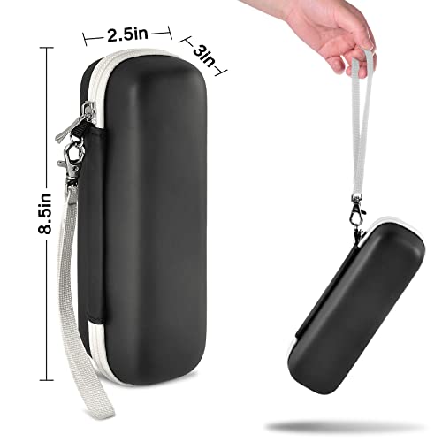 GWCASE Electric Toothbrush Travel Case for Oral-B, for Philips Sonicare - color: Black with white zipper
