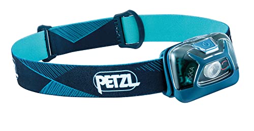 PETZL Tikka Headlamp, Unisex Adult, Blue, One Size - color: Blue, style: One size