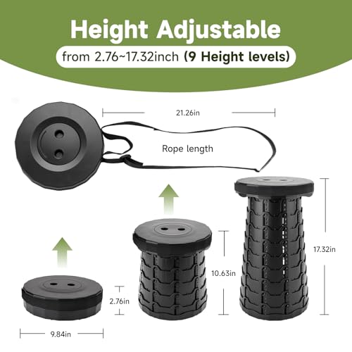 Collapsible Stool Folding Stool Max 650lb Capacity