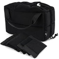 Koolertron Shockproof Camera Photo Bag for SLR TLR Camera Insert Partition Padded Case,Can be Put Directly Into the SLR Camera Bag With Freely Adjustable Compartment - color: Black with Straps
