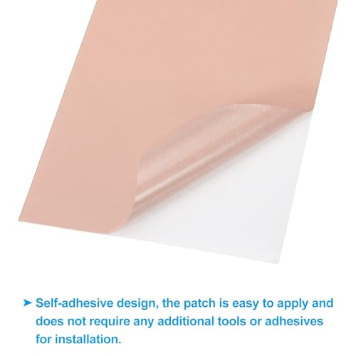 PATIKIL Down Jacket Repair Patch 6" x 8", 10 Pack Self Adhesive Nylon Fabric Patch for Tent Clothes Outdoor Camping Gear, Light Pink - color: Light Pink