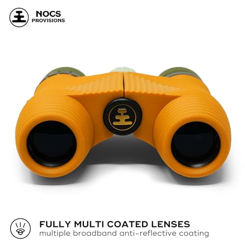 Nocs Provisions Standard Issue 10x25 Binoculars, Waterproof, Bird Watching - color: Beeswax Yellow, size: 10x25