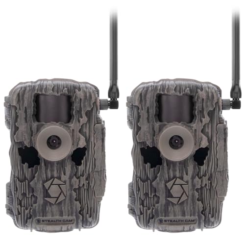 Stealth Cam 36MP Fusion Max Cellular Trail Camera with 0.4 Second Trigger Speed, 80-Feet Detection Range and Infrared Flash (2-Pack) - size: 2 Pack, style: FUSION MAX