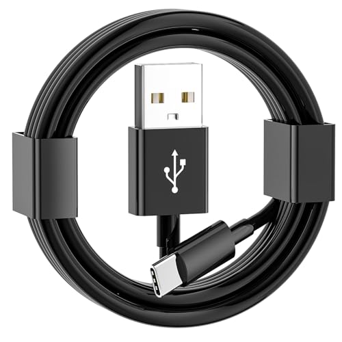 6FT iPhone 17 Car Carplay Cable, USB A to USB C Chaging Cable for iPhone 15/16/17 Pro Max, 17E/16E, air,Plus, Samsung A55/A54/A50/A15/A14/S25/S24/S23/S22,Google Pixel 9 Pro/8a Android Car Charger Cord - color: Black, size: 6FT, style: USB A to USB C (for