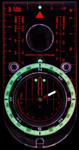 SUUNTO M-3 Compass: Quality, Precision Compass for demanding Conditions - style: Northern Hemisphere