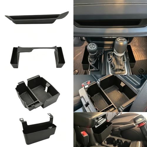Zxiaochun 4PCS Center Console Organizer for 2024-2026 Wrangler JL/JLU/4XE - size: FOR 2024-2026 Wrangler JL