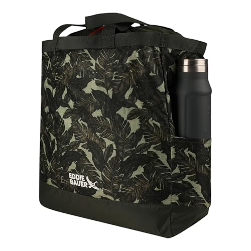Eddie Bauer Stowaway Packable Tote Bag - color: Dark Loden