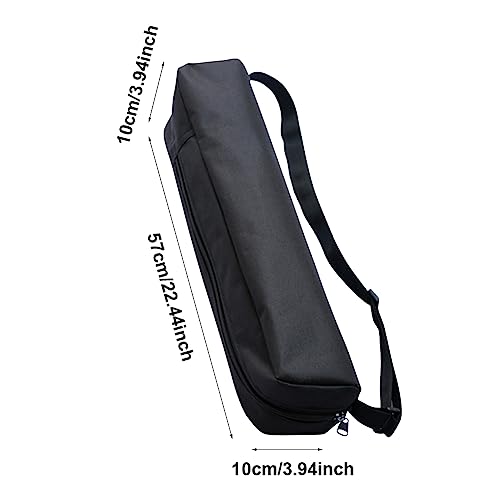 Grill Storage Bag, Oxford Cloth BBQ Tools Carry Bag, Waterproof Grill Utensil Accessory Storage Bag, Grill Utensil Holder Pouch for Camping Picnic Barbecue(size:57 x 10 x 10cm)