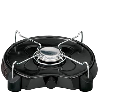 Coleman PowerPack 7,500 BTU Propane Camping Stove, Portable Adjustable Burner with Precise Temperature Control Fits 12-Inch Pan, Great for Camping, Hunting, Backpacking, Tailgating, & More
