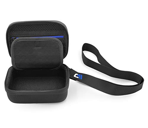 CASEMATIX Case Compatible with Garmin Edge 1050, Edge 850, Edge 840, eTrex Solar, eTrex SE, eTrex 22x, 30x, Touch 35 & More – Hard Shell GPS Carrying Case with Lanyard for Devices up to 4.75"