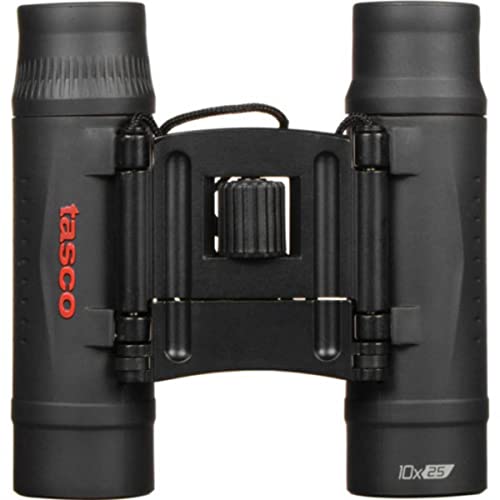 Tasco TAS168125-BRK Essentials Binoculars 10x25 , Black - color: Black