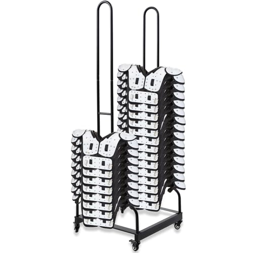 MorningRo Football Shoulder Pad Rack with Locking Wheels for Easy Moving | Heavy Duty Sports Equipment Organizer, Sturdy Metal Rack for Homecoming All Level Sports