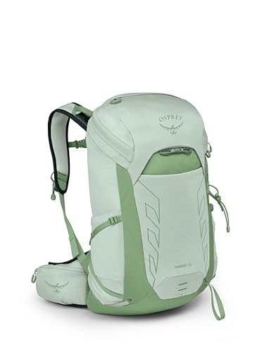 Osprey Tempest 26L Women's Lightweight Hiking Backpack, Green OS - color: Frosty Mint Green/Botanica, size: 26L - Standard Fit