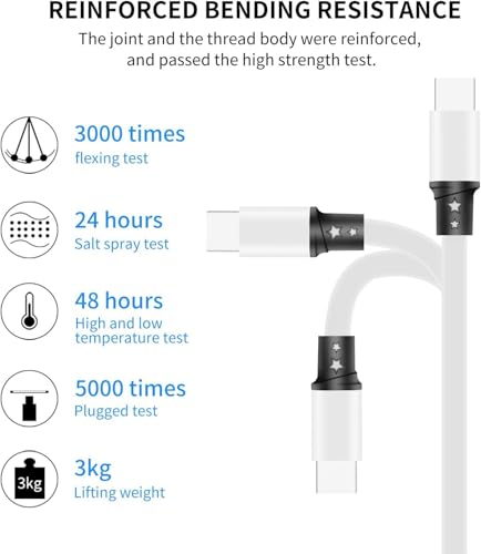 SDBAUX Multi Charging Cable,USB A to 3 in 1 Retractable Mini/Type-C/Micro Port Fast Charger Cord for iPhone 17 16 15 14 13 12 Pro Max,Galaxy S23/S22/S20,Cell Phones Tablets Universal Use (White) - color: White