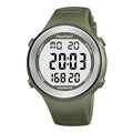 Hearkent 50M Waterproof Pedometer Watch No APP Fitness Tracker Watch - color: Green