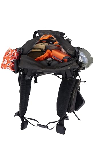 Mountainsmith Tour EVO Lumbar Pack - Multicam Black | 9L Tactical Bag with MOLLE, For Hunting, EDC, Backcountry Travel, & Hiking - color: Multicam Black